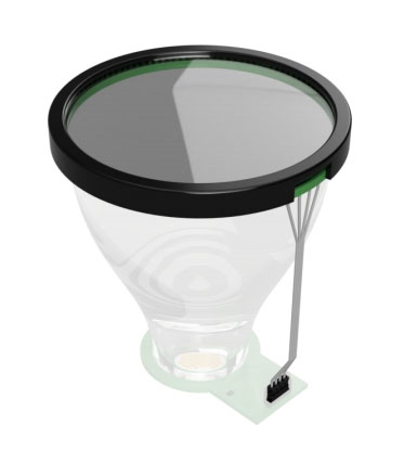 Part number LV-S2F-65002-P Product Type Dynamic Beam Shaping Lens from Manufacturer LensVector, Inc 