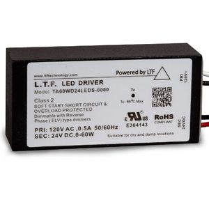 Part number TA60WD24LEDS-0000 Product Type LED Transformer from Manufacturer LTF Technology 
