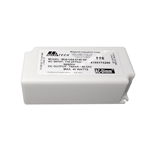 Part number M38-U36-1050-XP Product Type LED AC/DC Driver from Manufacturer Magtech Industries 