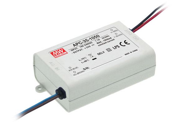 Part number APC-35-350 Product Type LED AC/DC Driver from Manufacturer MEAN WELL USA 