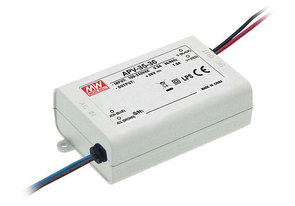Part number APV-35-36 Product Type LED AC/DC Driver from Manufacturer MEAN WELL USA 