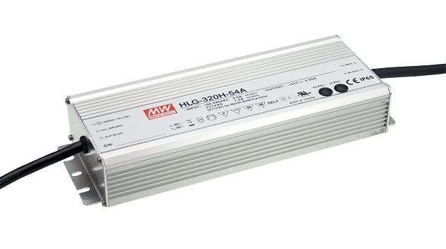 Part number HLG-320H-20AB Product Type LED AC/DC Driver from Manufacturer MEAN WELL USA 