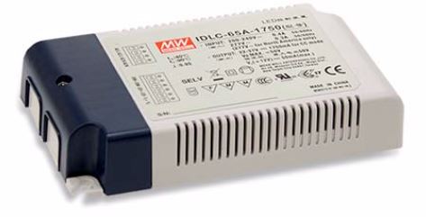 Part number IDLC-65A-700 Product Type LED AC/DC Driver from Manufacturer MEAN WELL USA 