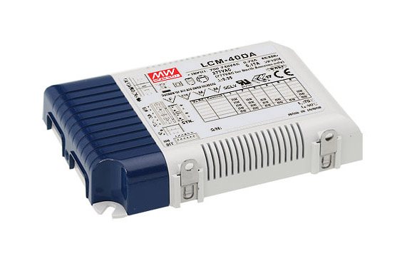 Part number LCM-40DA2 Product Type LED AC/DC Driver from Manufacturer MEAN WELL USA 