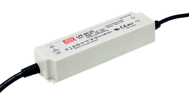 Part number LPF-60D-12 Product Type LED AC/DC Driver from Manufacturer MEAN WELL USA 