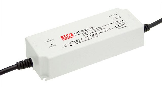 Part number LPF-90-36 Product Type LED AC/DC Driver from Manufacturer MEAN WELL USA 