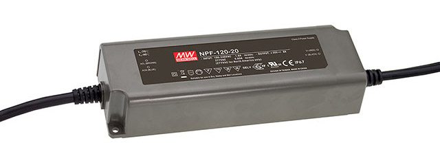 Part number NPF-120-36 Product Type LED AC/DC Driver from Manufacturer MEAN WELL USA 