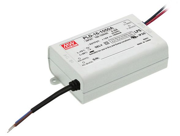 Part number PLD-16-1400A Product Type LED AC/DC Driver from Manufacturer MEAN WELL USA 