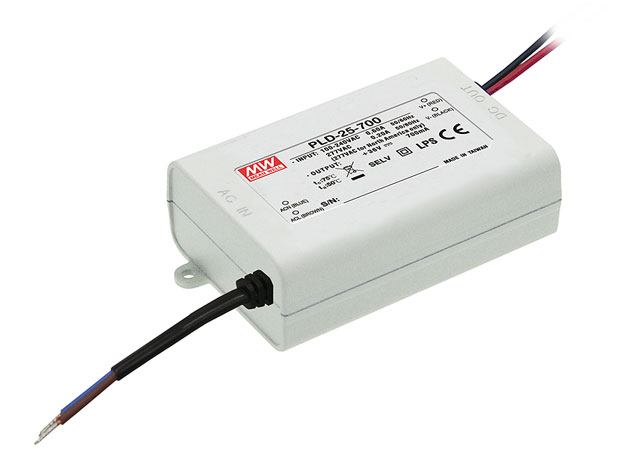 Part number PLD-25-1400 Product Type LED AC/DC Driver from Manufacturer MEAN WELL USA 