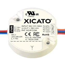 Part number XID01-50C1D6P14-A6 Product Type LED DC/DC Driver from Manufacturer Xicato, Inc. 